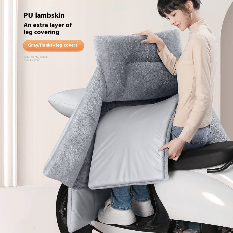 Regendichter Windschutz für E-Scooter & Töffli