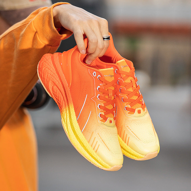 Popcorn Laufschuhe mit dicker Sohle