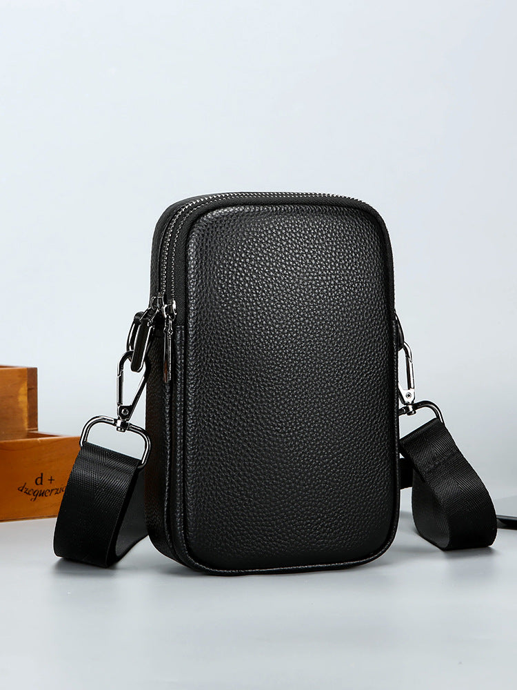 Leder Crossbody Bag