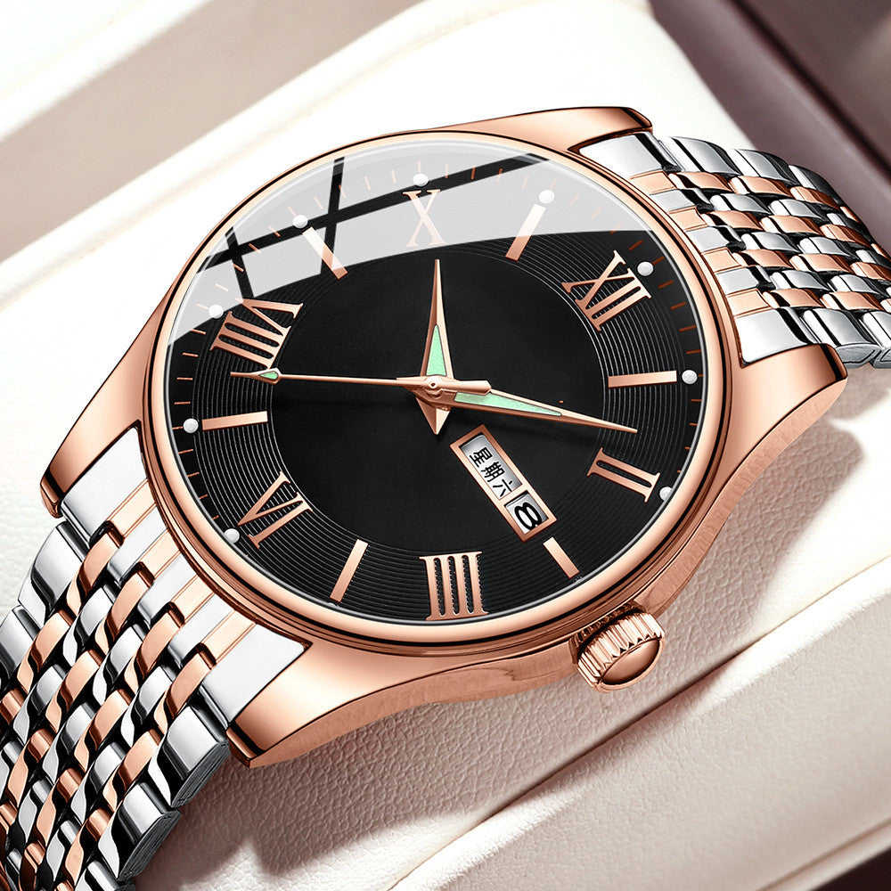 Edelstahl-Armbanduhr | LuxeStyle