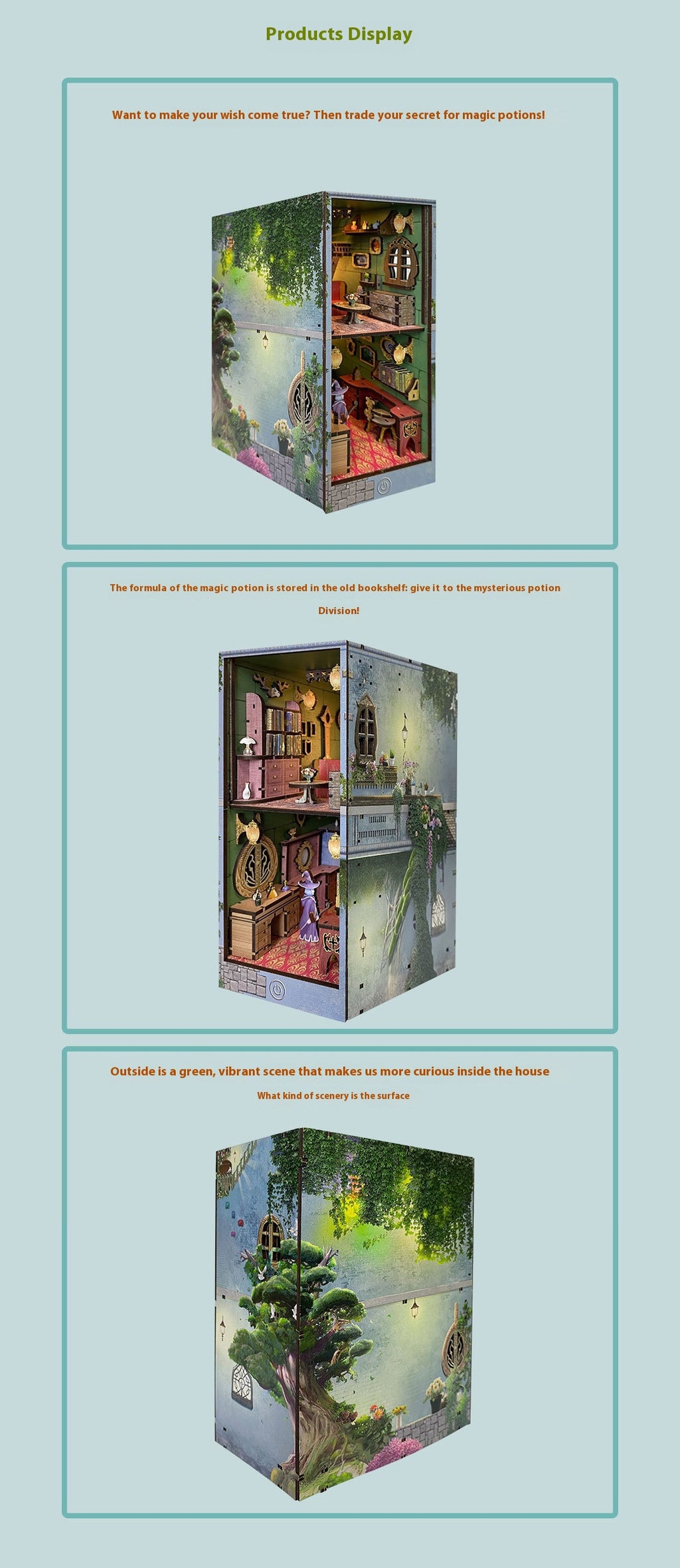 DIY-Szenen-Bücherstütze aus Holz – Bild 1 | LuxeStyle