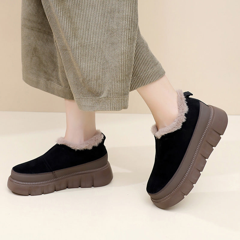 Damen Schneestiefel mit weicher Sohle