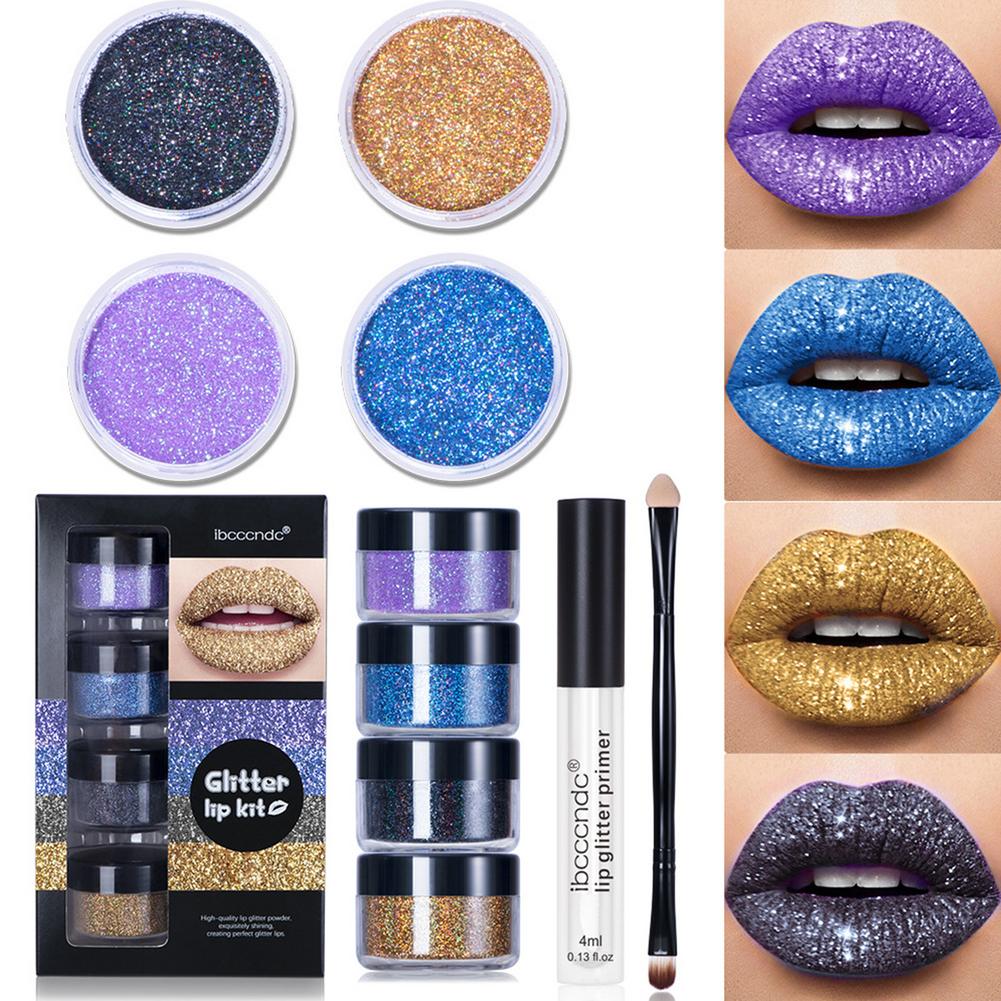 Glitzer-Lipgloss Set für langanhaltende Glanzlippen – Bild 5 | LuxeStyle