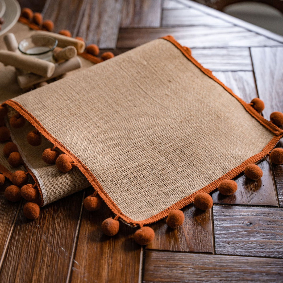 Jute-Tischläufer mit Quasten – Bild 5 | LuxeStyle