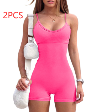 Spaghetti Strap Jumpsuit für Sport & Yoga
