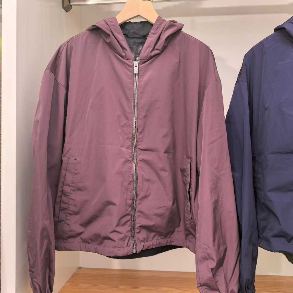 Winddichter Hoodie-Mantel