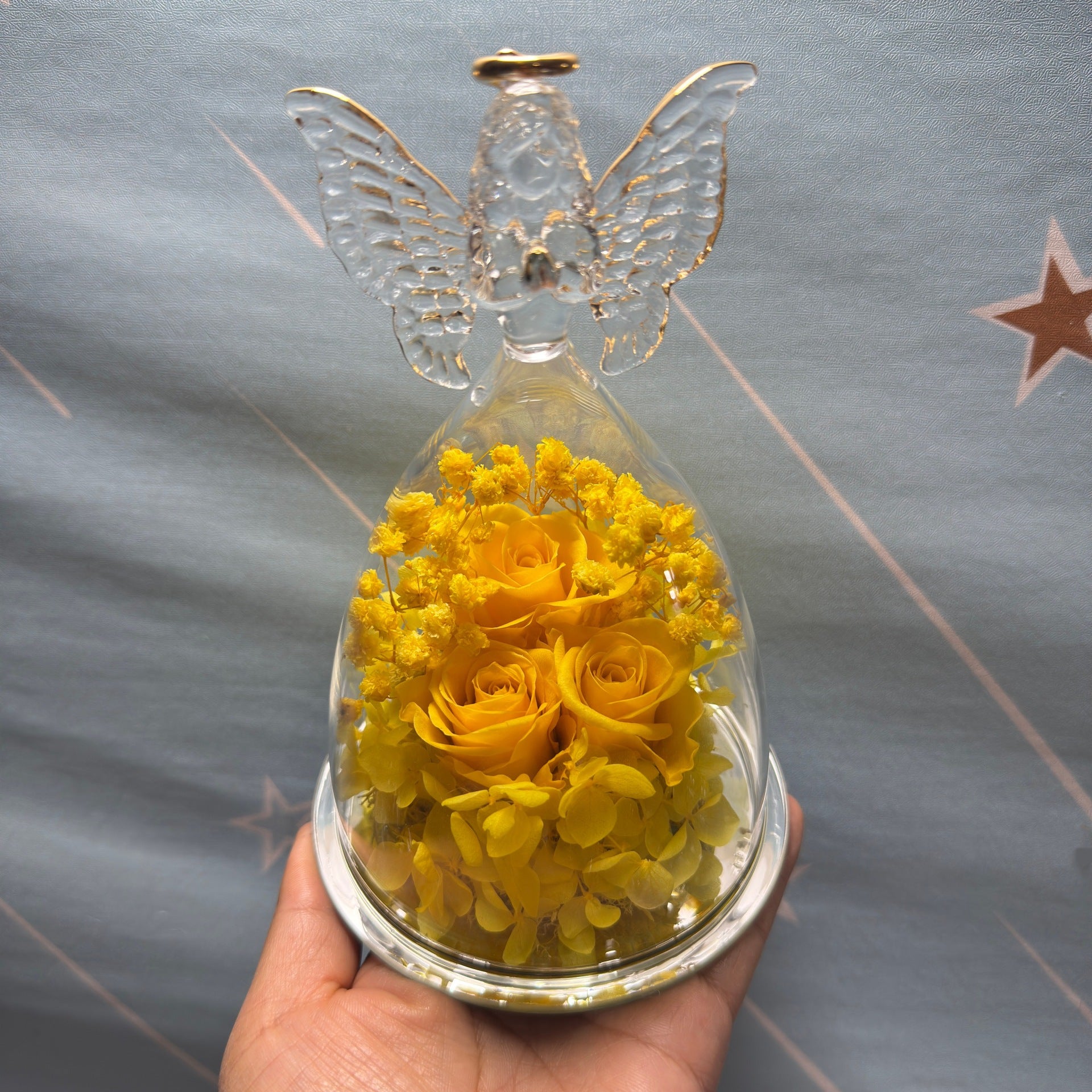 Rosenstrauss Engel-Geschenk (ewig haltbar)
