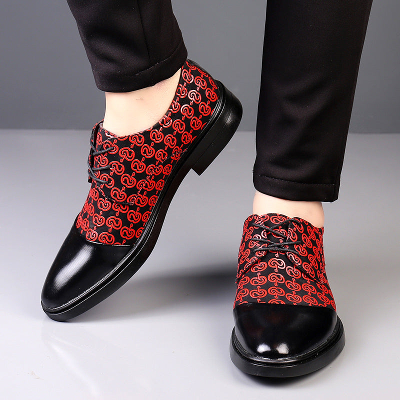 Herren Business-Schuhe aus Mikrofaserleder