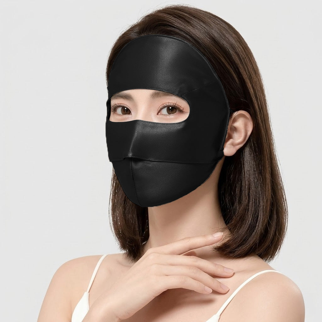 Leichte, atmungsaktive Sonnenmaske