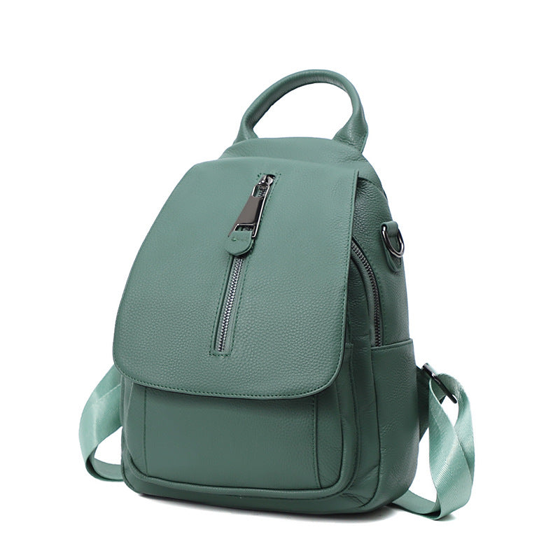 Anti-Diebstahl Lederrucksack für Damen – Bild 5 | LuxeStyle