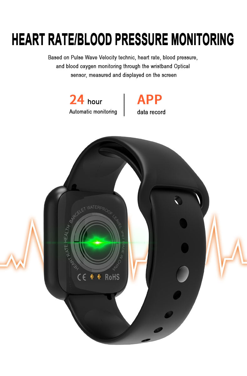 I5 Smart Armband mit Bluetooth & Wasserschutz – Bild 2 | LuxeStyle