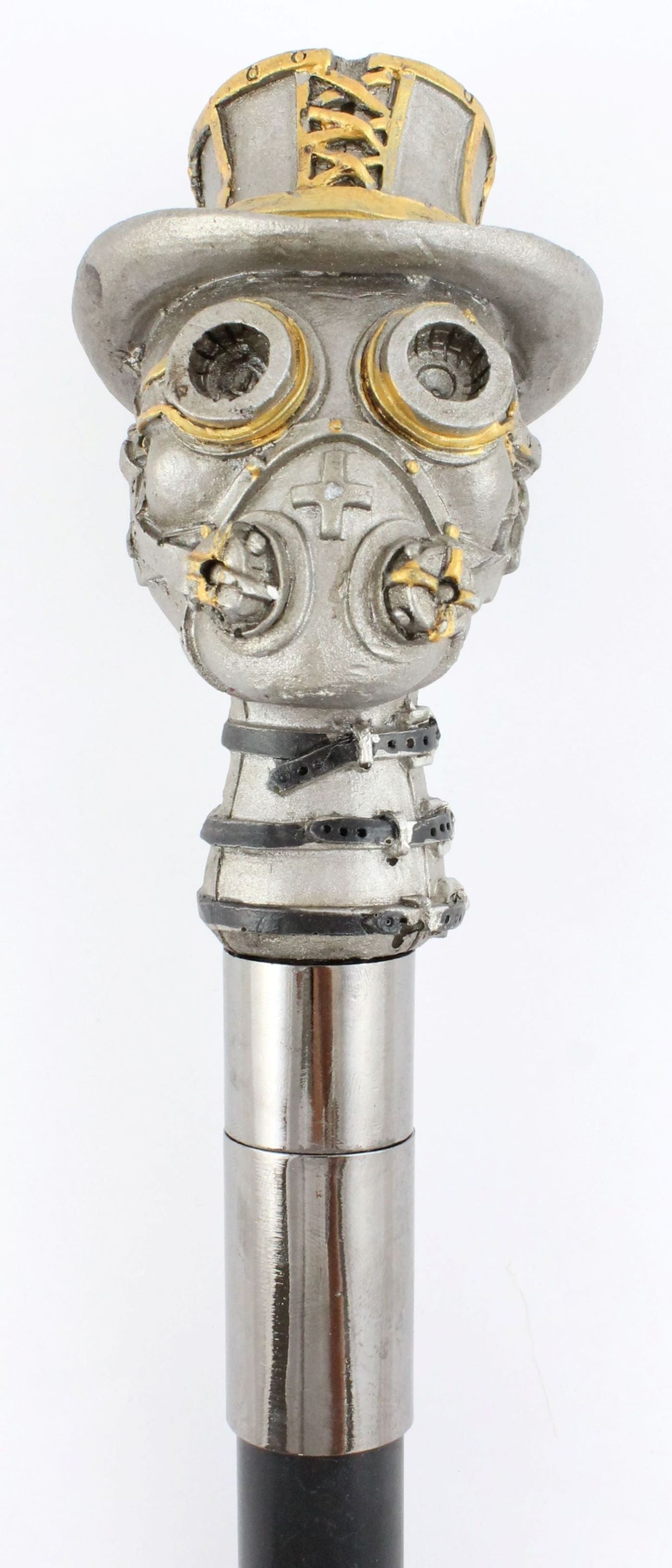 Gehstock Steampunk Kopf
