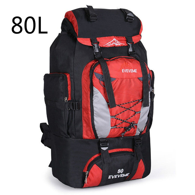 Vielseitiger Nylon-Rucksack (56-75L) | LuxeStyle