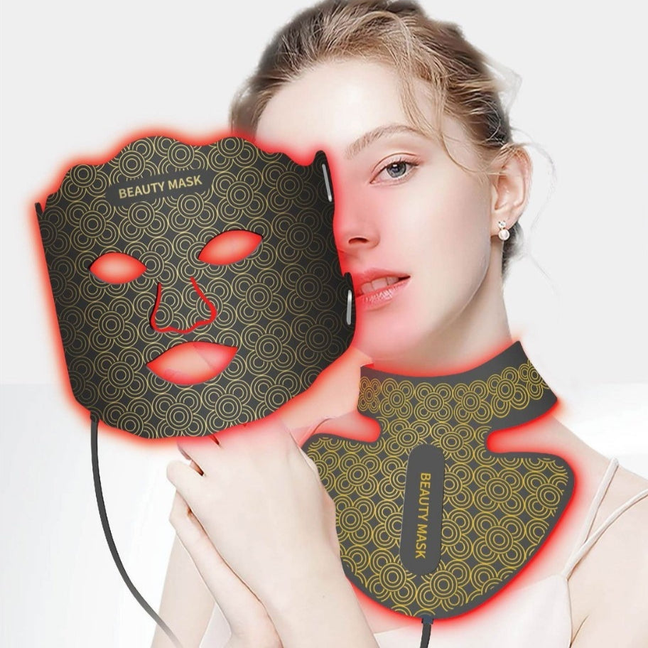 LED Silikon Photon Gesichtsmaske