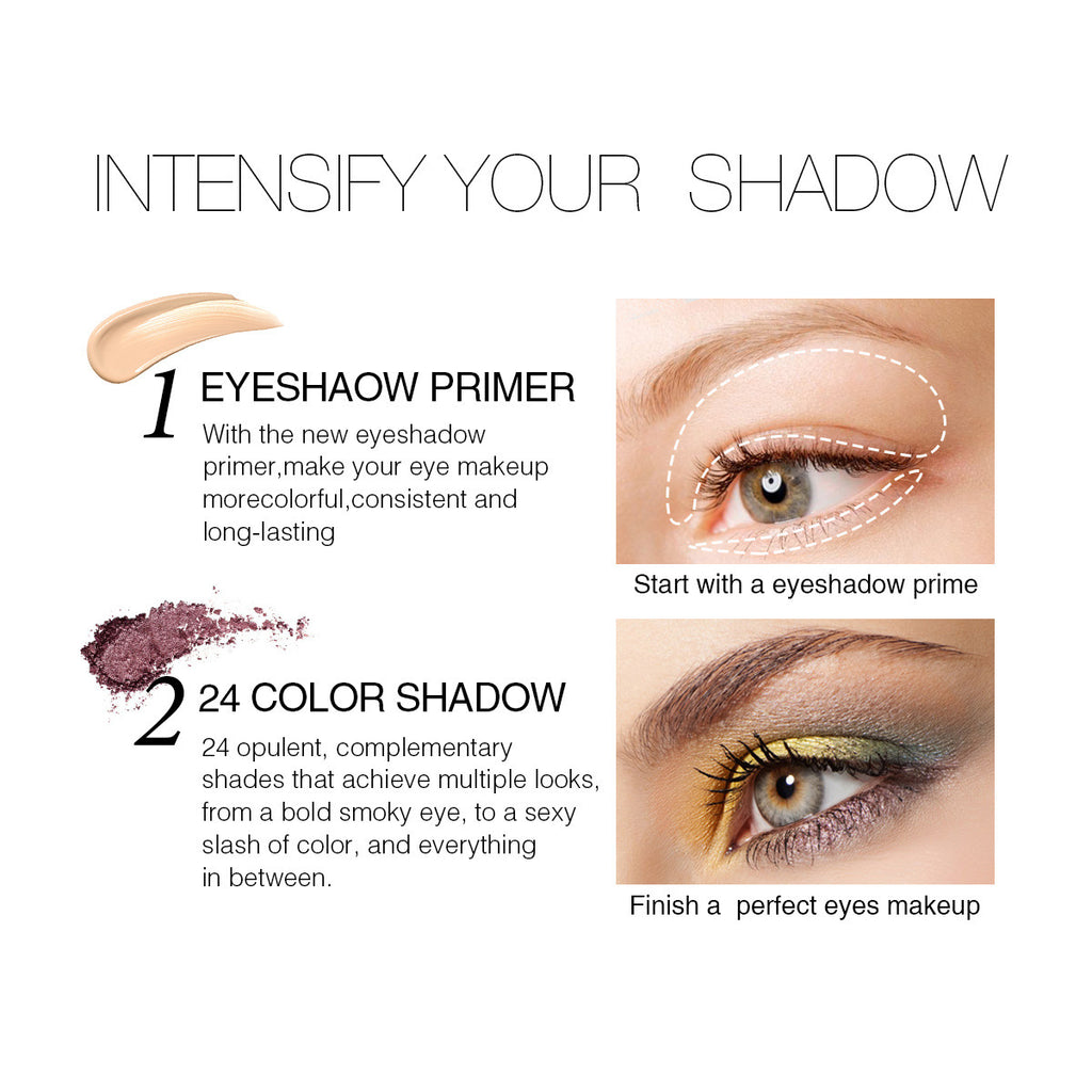 Lidschatten-Palette – 24 matte & schimmernde Farben – Bild 4 | LuxeStyle
