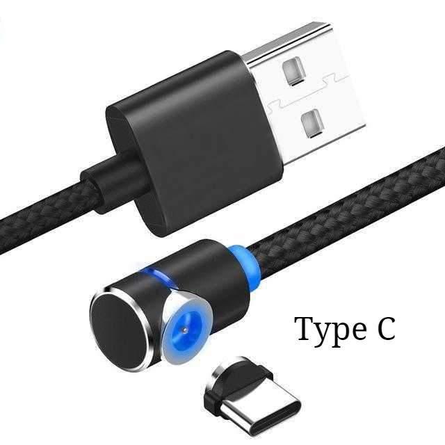 Magnetisches LED-Ladekabel für USB-C & iPhone