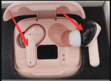 Mini-Transparente Bluetooth-Ohrhörer mit Ladebox – Trend-Modell