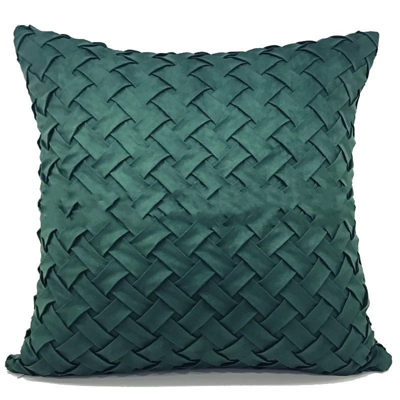 Nordisches Kissen mit Karomuster – Bild 3 | LuxeStyle