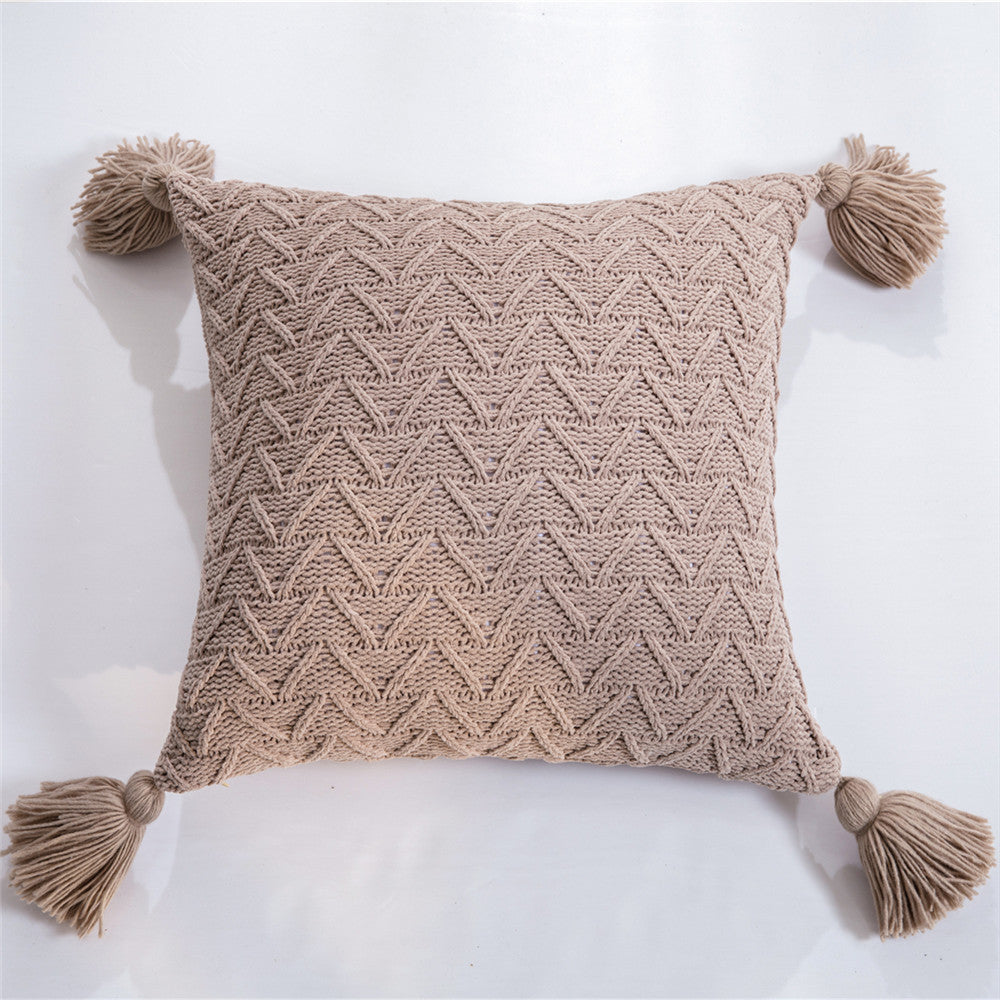 Chenille Kissenbezug, gesteppt – Bild 10 | LuxeStyle