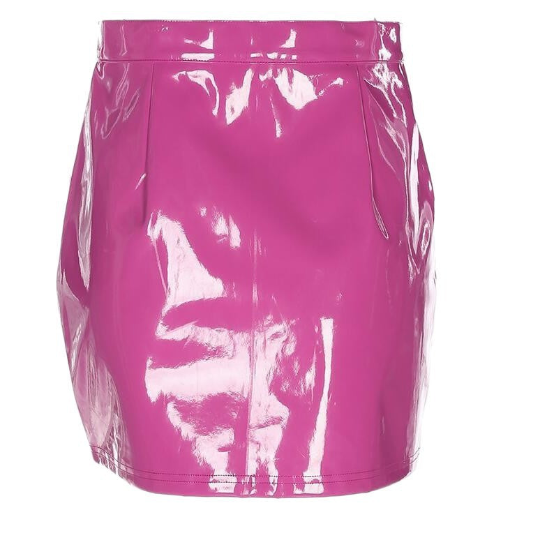 Retro Irregulärer Bodycon Minirock