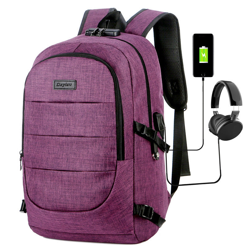 Rucksack mit USB-Ladefunktion – Bild 6 | LuxeStyle