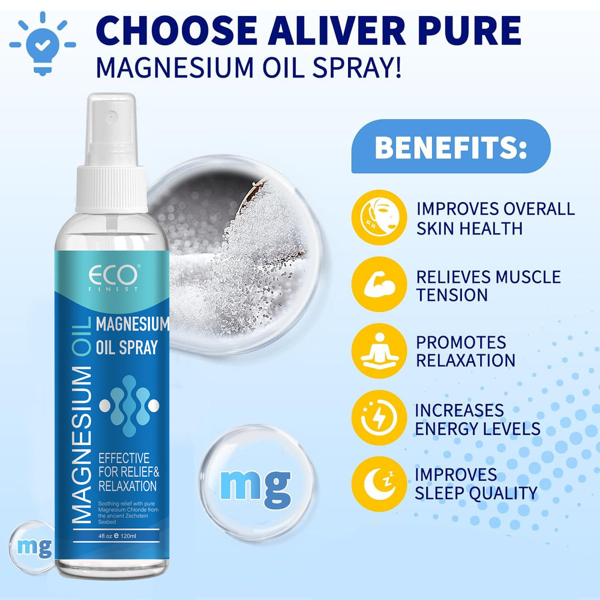 Magnesiumöl Spray für den Körper – Bild 4 | LuxeStyle
