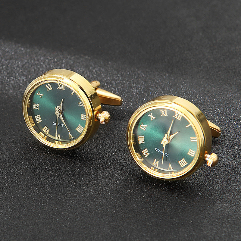 Luxus-Uhr als Manschettenknöpfe