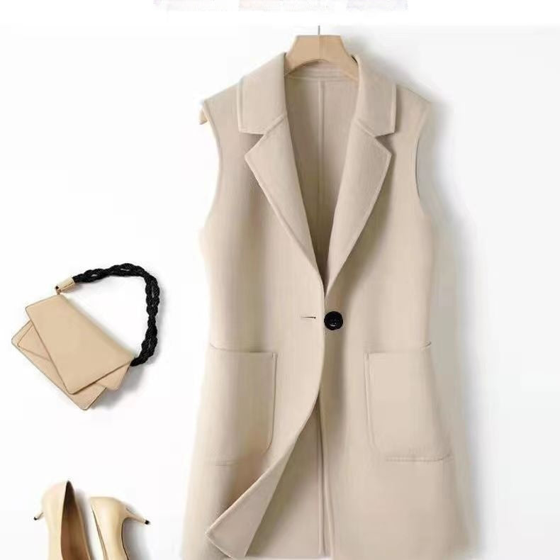 Eleganter Damen-Cardigan ohne Ärmel