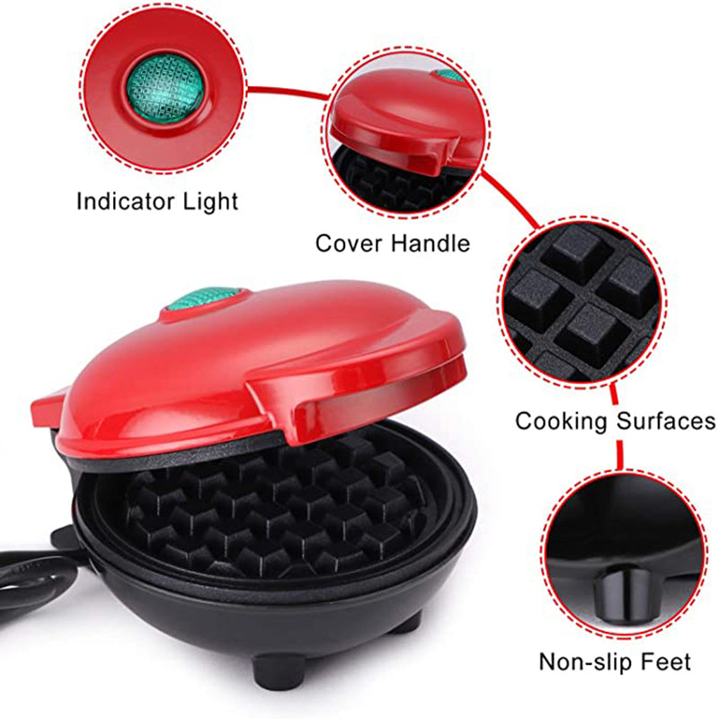 Mini Waffeleisen für vielfältige Snacks – Bild 8 | LuxeStyle