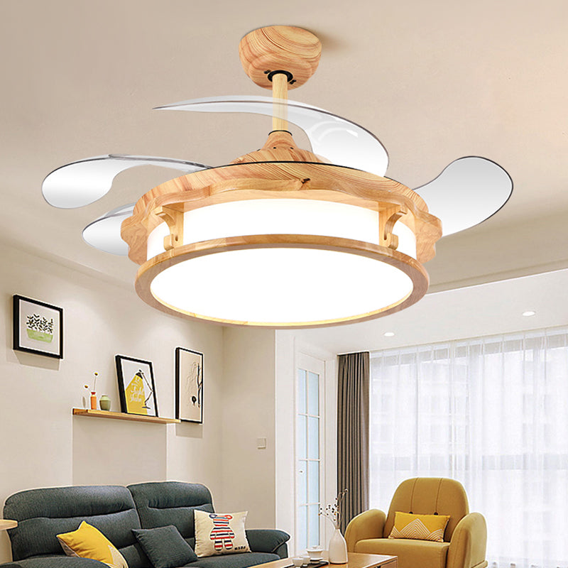 Japanische Deckenventilator-Lampe mit Reinigungsfunktion – Bild 3 | LuxeStyle
