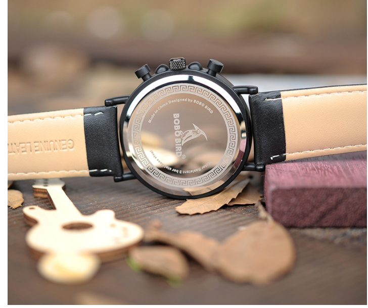BOBO BIRD Holz-Quarzuhr für Damen und Herren – Bild 5 | LuxeStyle