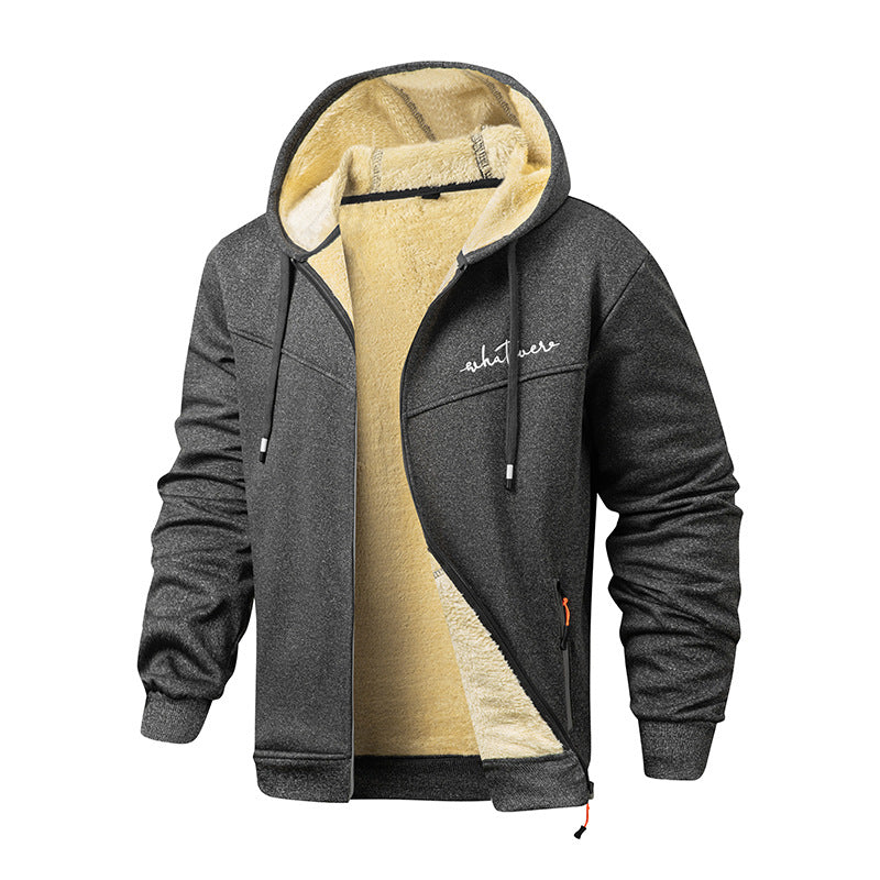 Bestickte Lammwolljacke – Bild 7 | LuxeStyle