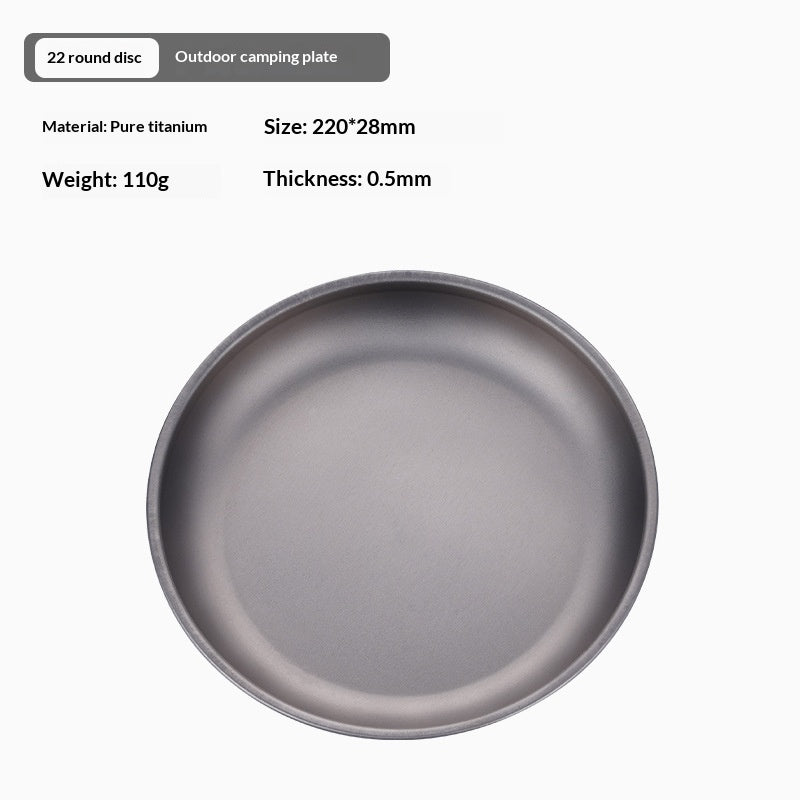 Tischgeschirr aus Titan