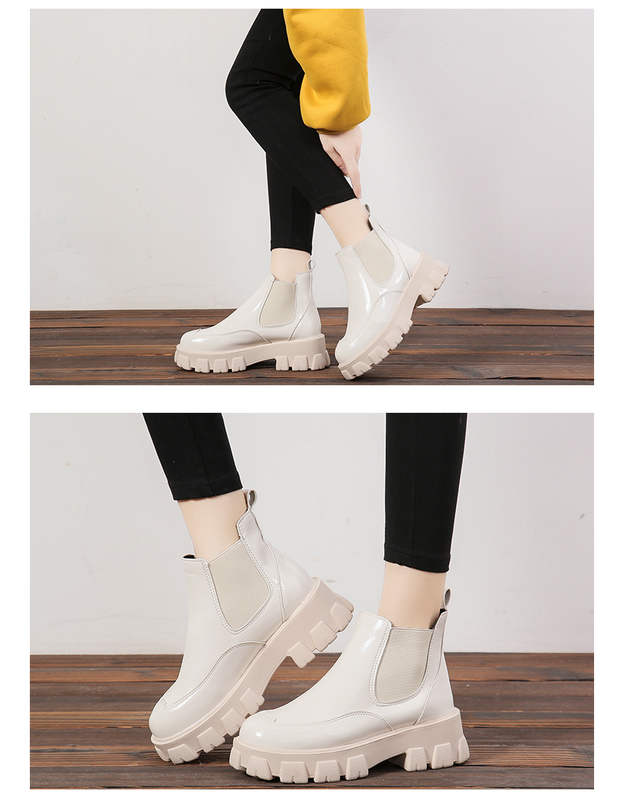 Keile-Stiefeletten aus Lackleder – Bild 5 | LuxeStyle