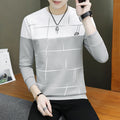 Herren Colorblock Sweatshirt Streifen