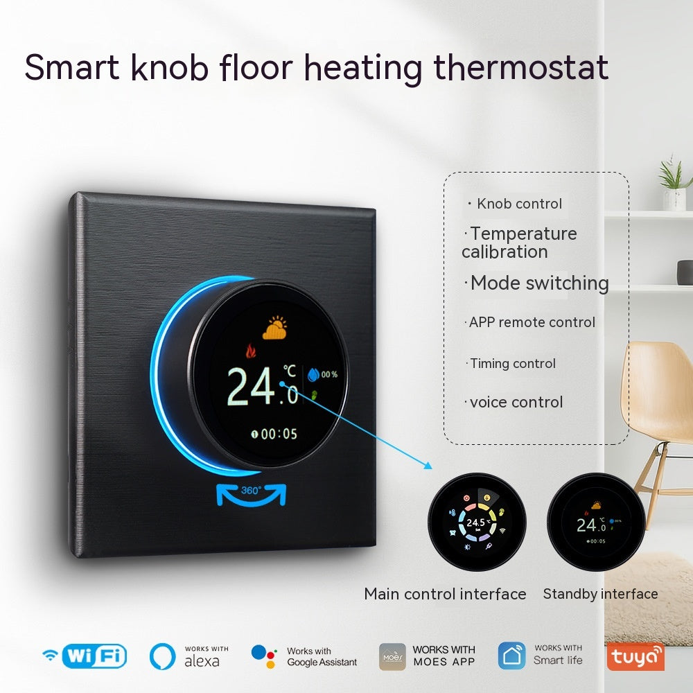 Digitaler Thermostat für Fussbodenheizung