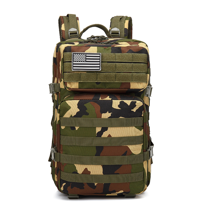 Taktischer Camouflage-Reiserucksack 36-55 L – Bild 12 | LuxeStyle