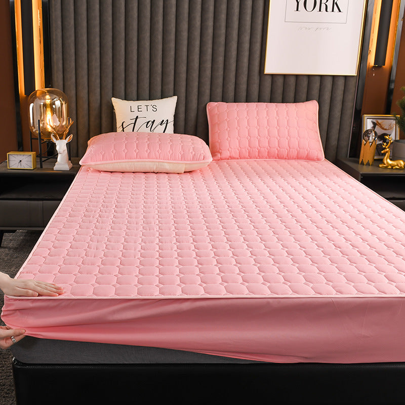 Gestepptes Bettlaken-Set mit Kissenbezug – Bild 8 | LuxeStyle