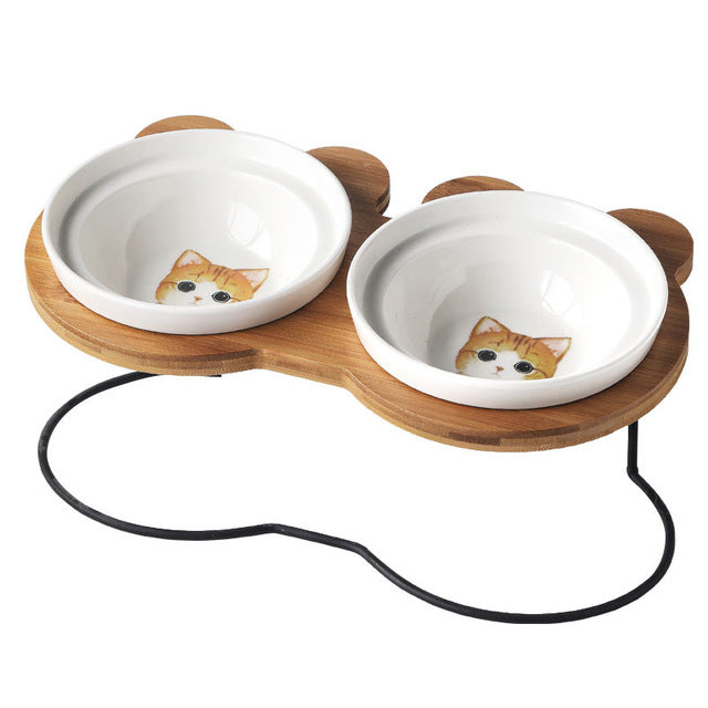 Keramik-Napfhalter für Katze – Bild 5 | LuxeStyle