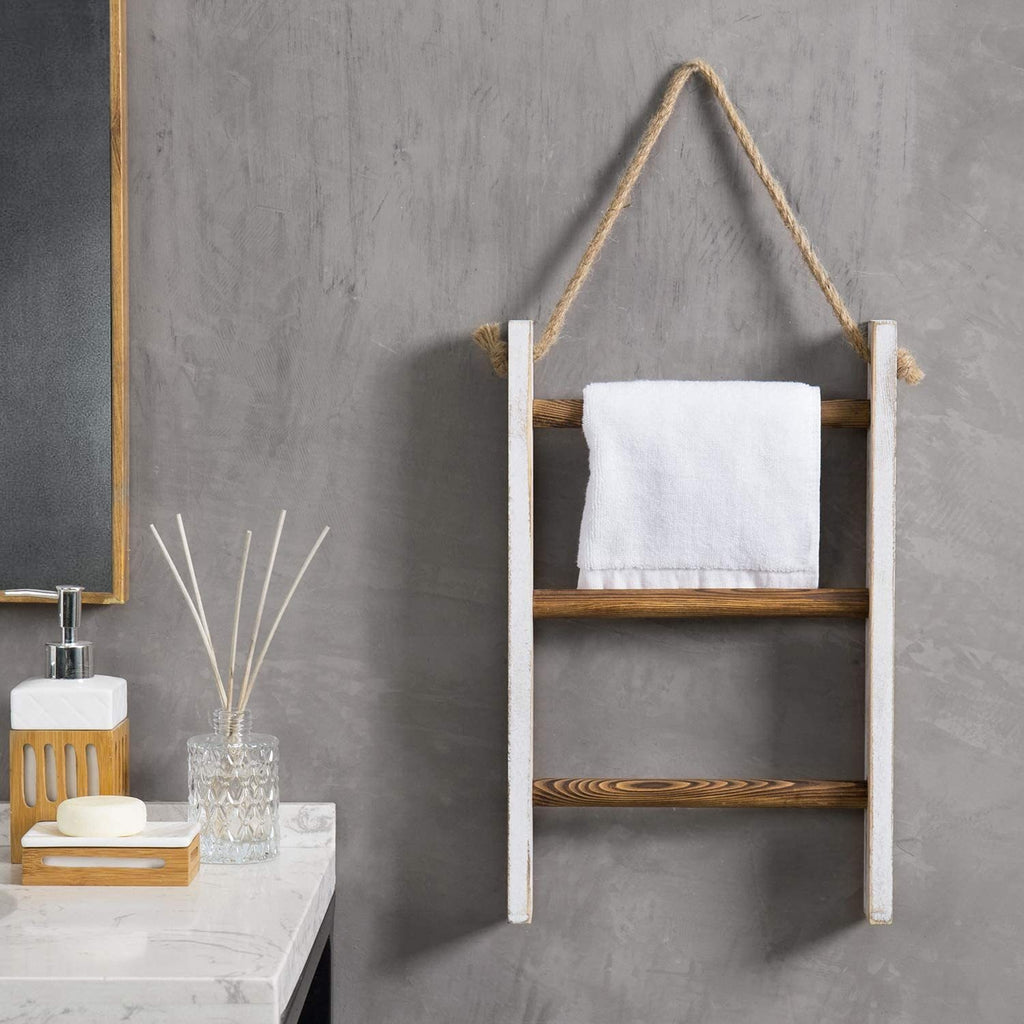 Retro Holzregal für Handtücher – Bild 5 | LuxeStyle