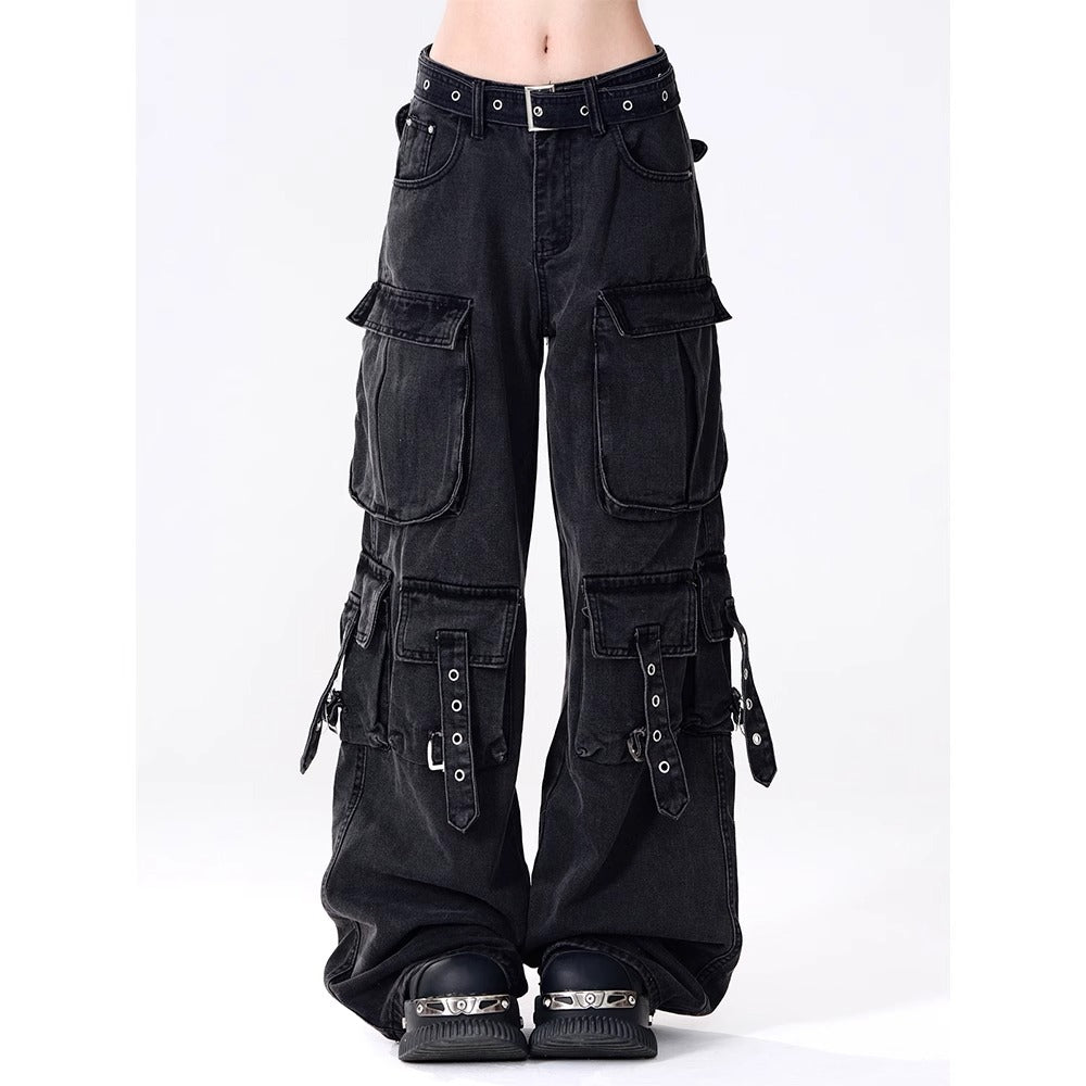 Relaxed Straight-Leg Workwear Jeans