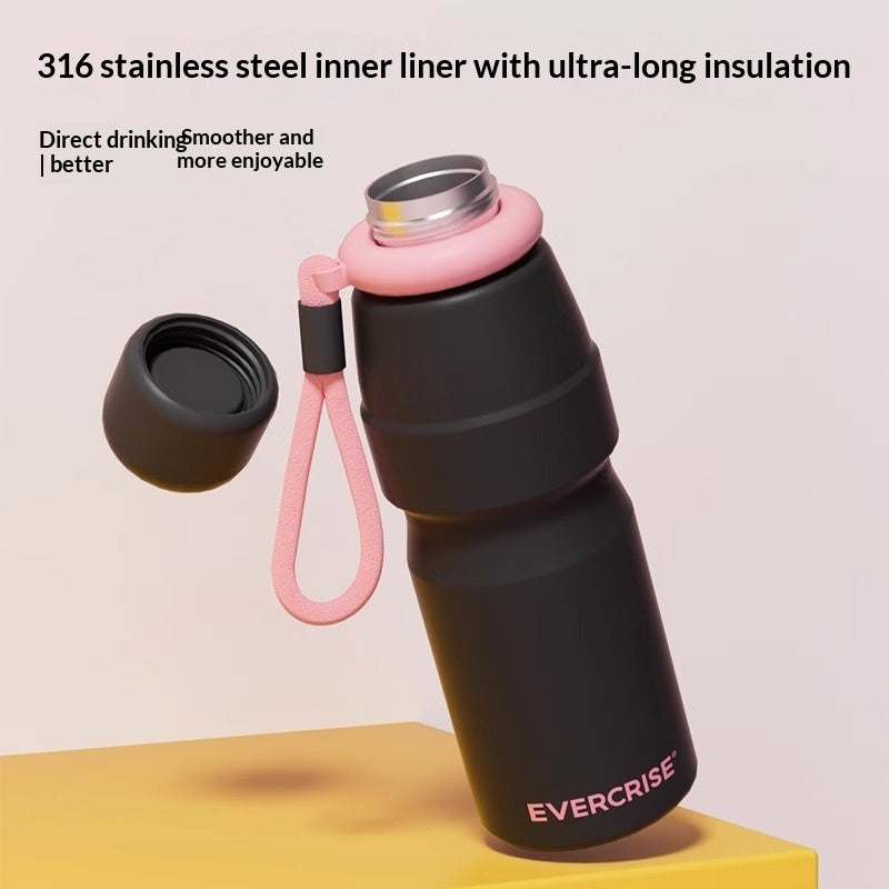Tragbare Thermosflasche mit grossem Fassungsvermögen – Bild 6 | LuxeStyle
