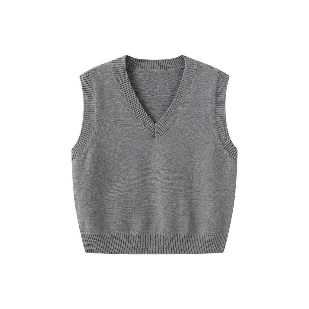 Ärmellose Strickweste für Damen