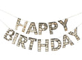 Buchstaben Girlande Happy