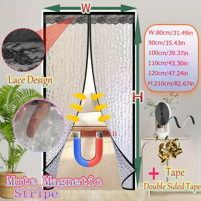 Magnetischer Türvorhang mit Insektenschutz