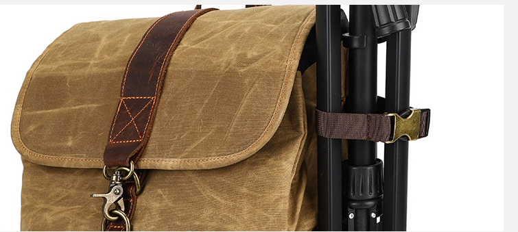 Kamerarucksack aus Leinen – Bild 10 | LuxeStyle