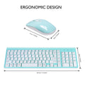 Drahtloses Tastatur-Maus-Set