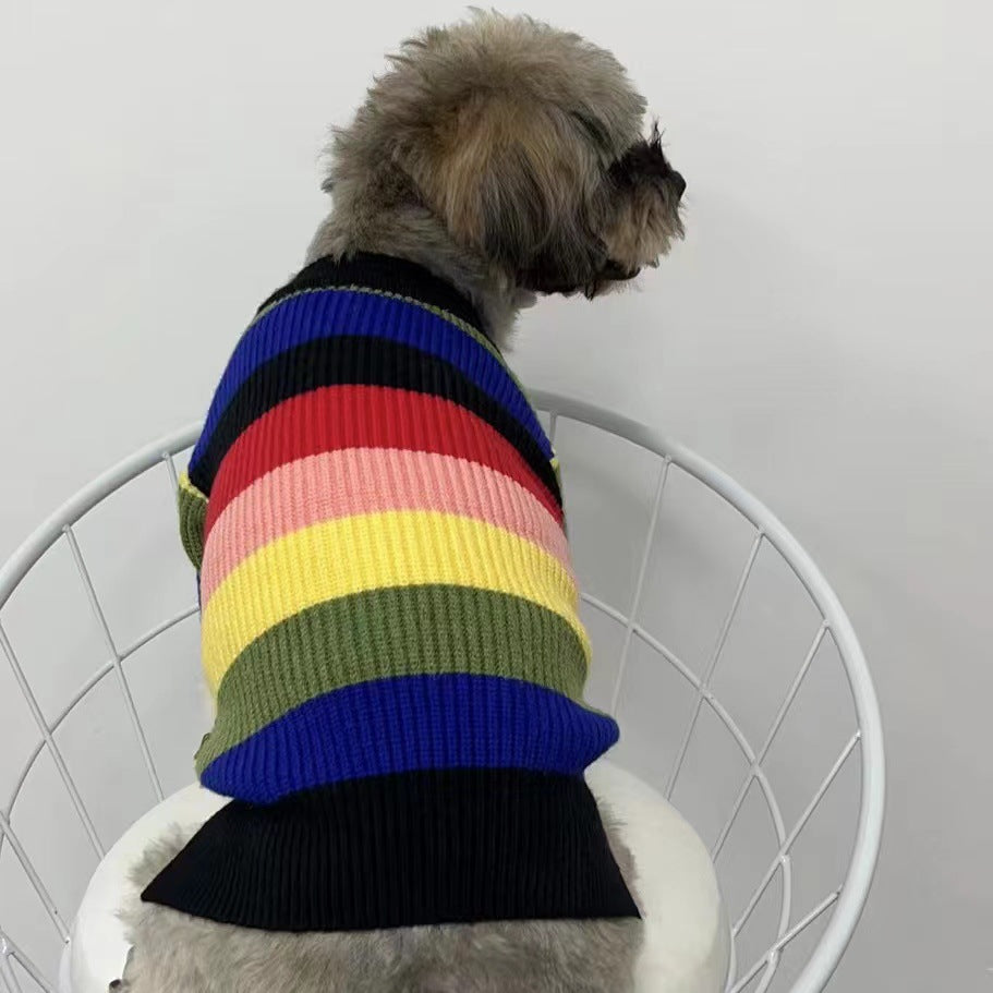 Cardigan-Strickpullover für Hund und Katze | LuxeStyle