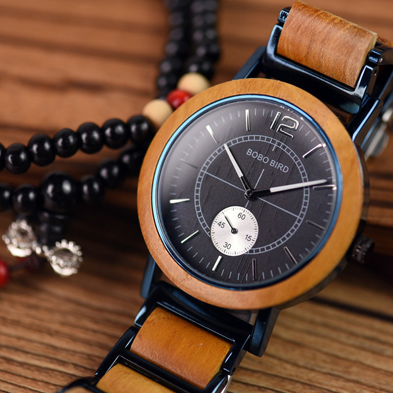 Holz-Armbanduhr klassisch