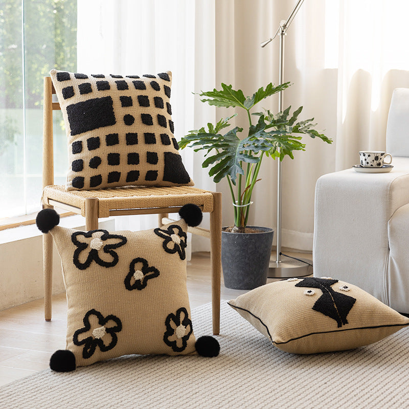Kissenbezug 45x45 mit Muster | LuxeStyle